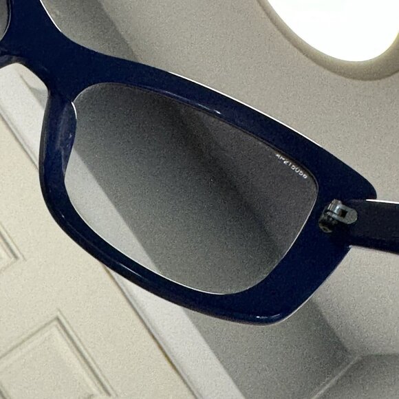 Prada Sunglasses SPR 03N Italy BF2-3M1 Size 57 [] 18 140 Blue Cat Eye - Picture 13 of 16